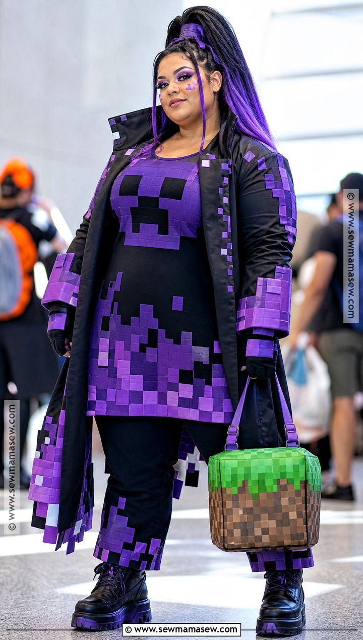 Plus Size Enderman Cosplay - 35 enderman cosplay ideas