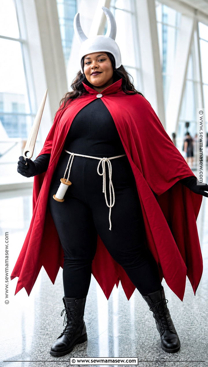 Plus Size Hornet Cosplay With Flowing Cape - 40 hornet cosplay ideas