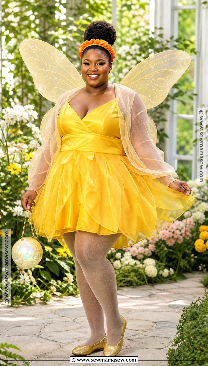 Plus Size Iridessa Costume With Petal Overlay - 35 iridessa costume ideas