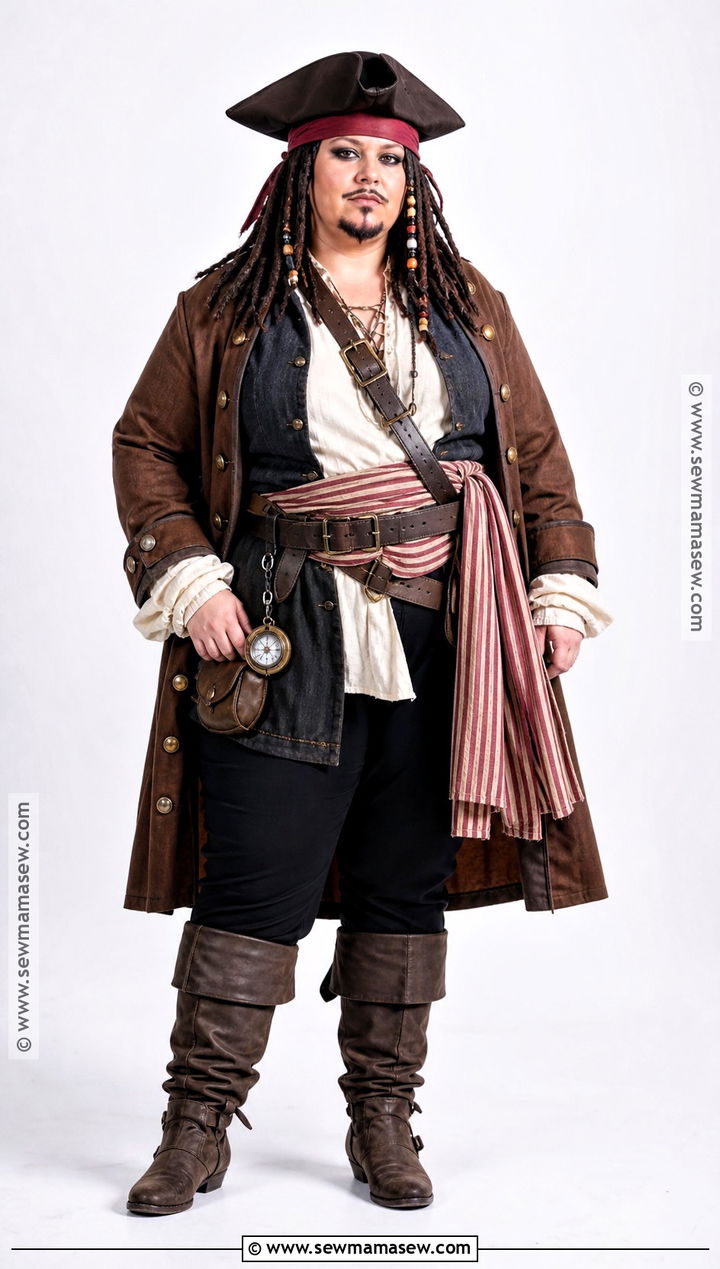 Plus Size Jack Sparrow Costume - 30 Jack Sparrow Halloween Costume Ideas