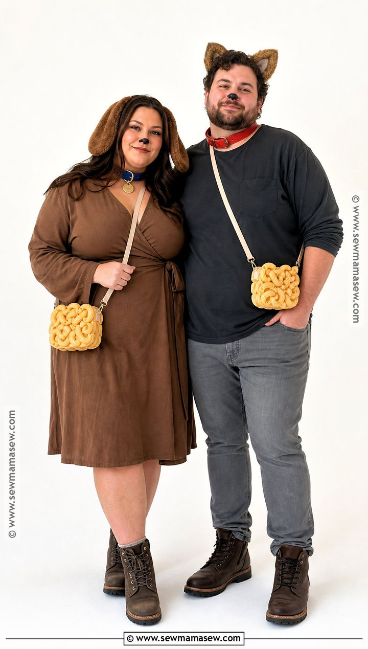 Plus Size Lady And Tramp Couple Costume - 35 lady and the tramp costume ideas