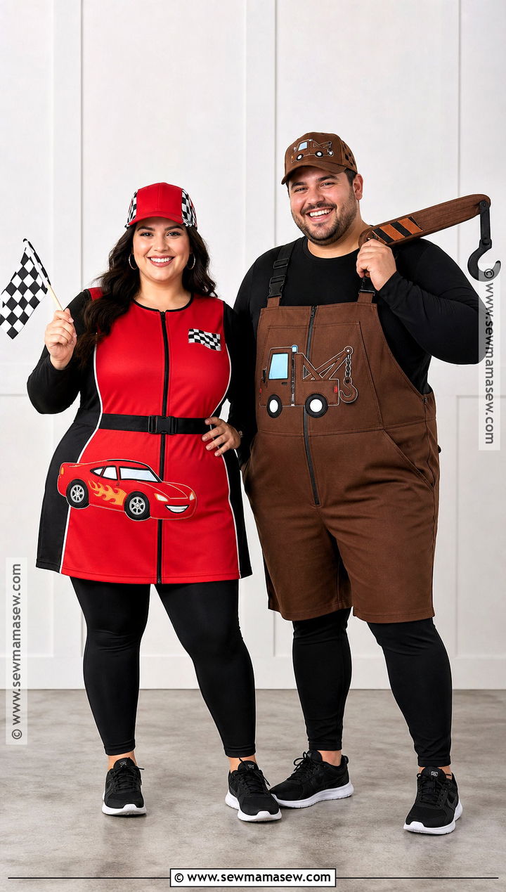 Plus Size Lightning McQueen And Mater Costume - 35 lightning mcqueen and mater costume ideas