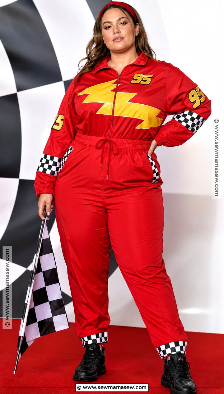 Plus Size Lightning McQueen Costume - 45 lightning mcqueen costume ideas