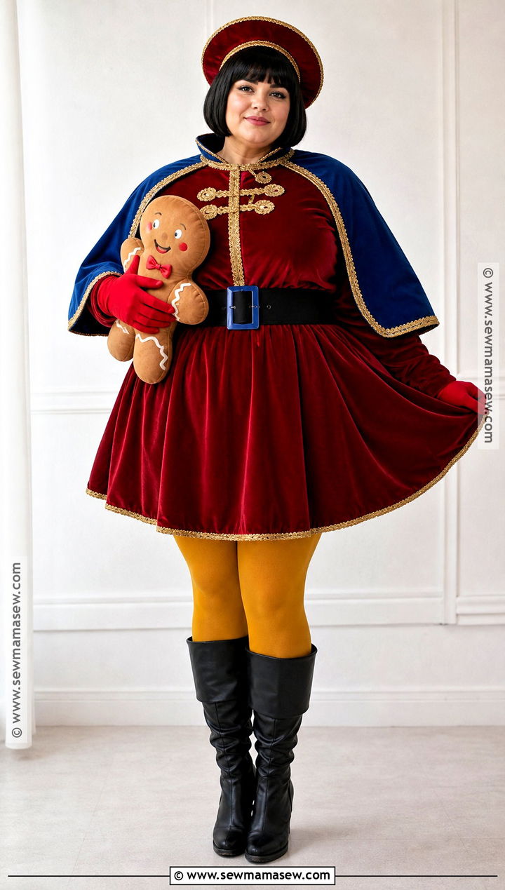 Plus Size Lord Farquaad Costume With Fit And Flare Dress - 35 Lord Farquaad Costume Ideas for Women