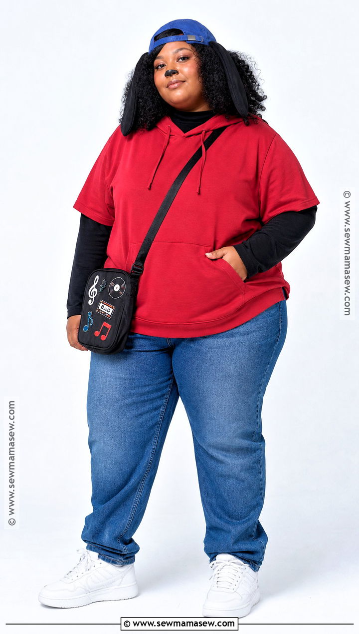 Plus Size Max Goof Costume With Relaxed Jeans - 40 max goofy costume ideas