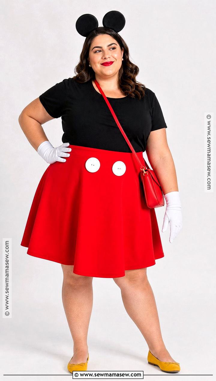 Plus Size Mickey Mouse Costume - 35 mickey mouse costume ideas