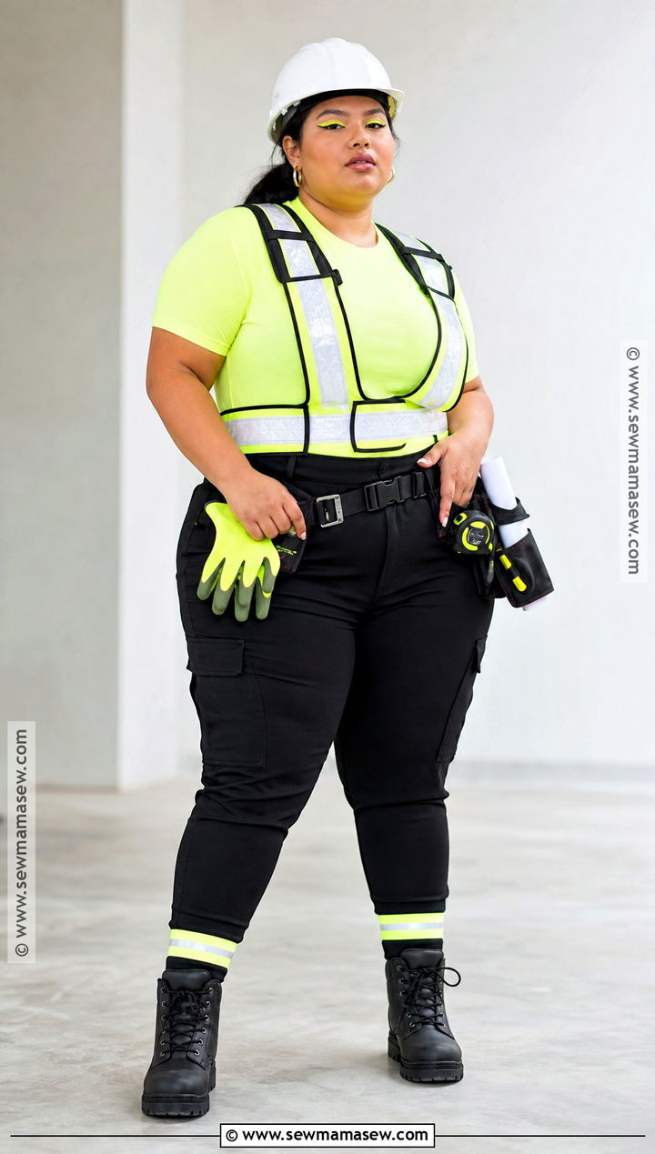 Plus Size Neon Construction Worker Costume - 35 neon construction worker costume ideas