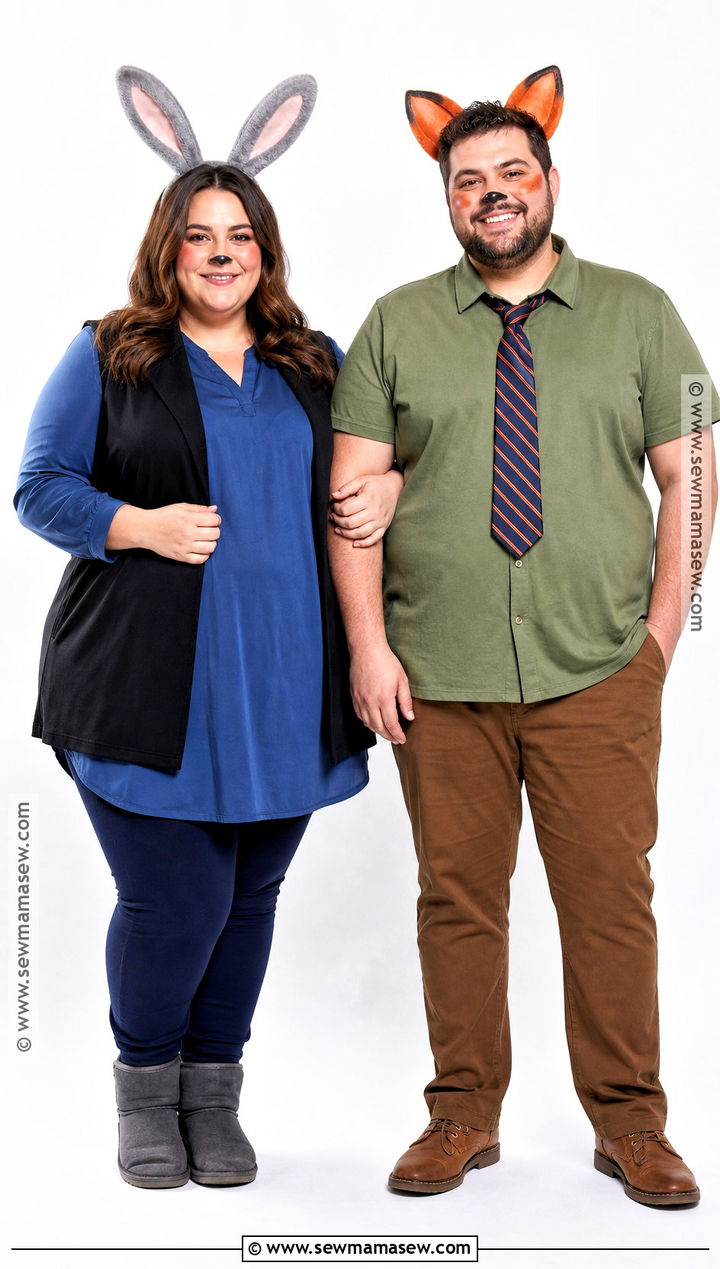 Plus Size Nick Wilde And Judy Hopps Costume - 30 nick wilde and judy hopps costume ideas