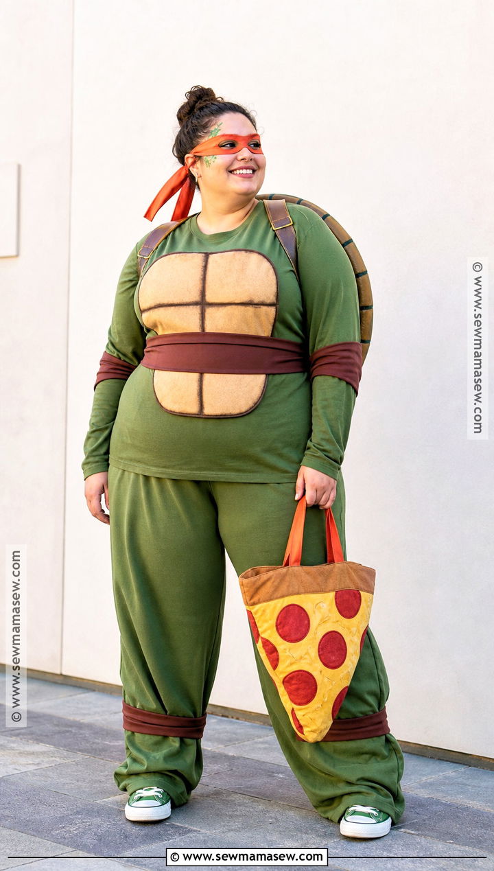 Plus Size Ninja Turtle Costume - 30 ninja turtle halloween costume ideas