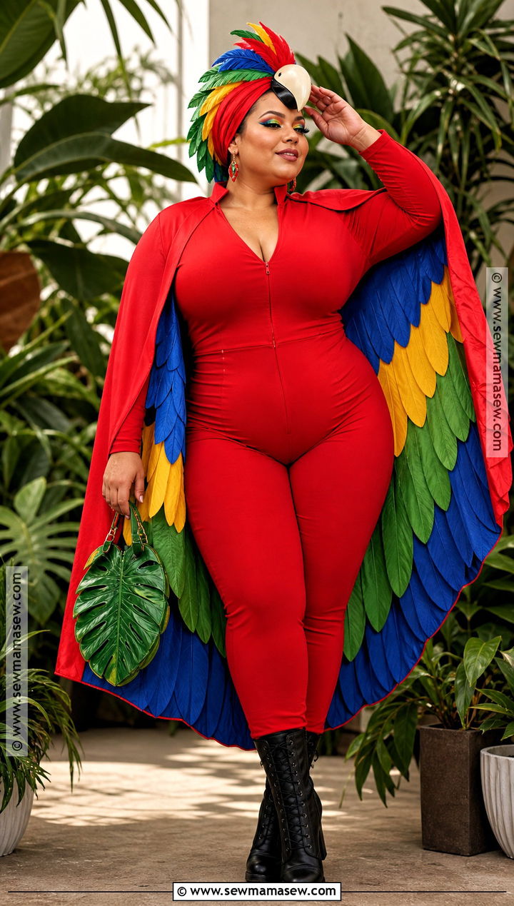 Plus Size Parrot Costume - 35 parrot costume ideas