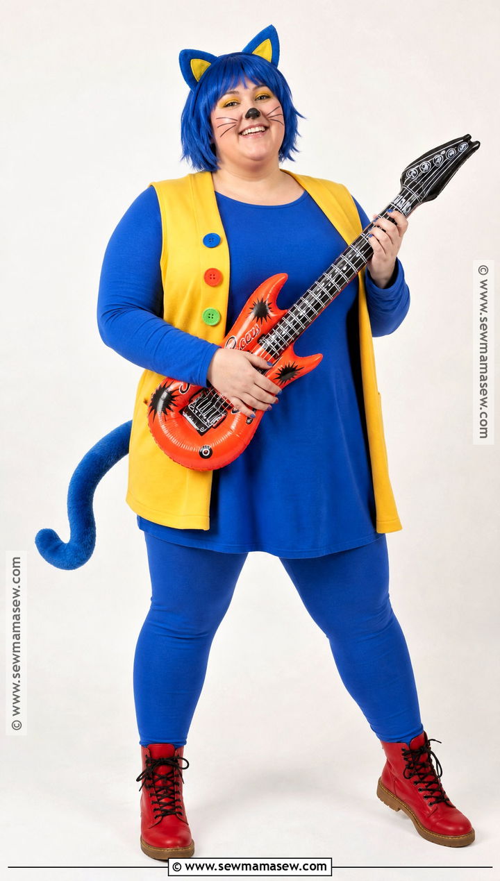 Plus Size Pete The Cat Costume - 30 pete the cat halloween costume ideas