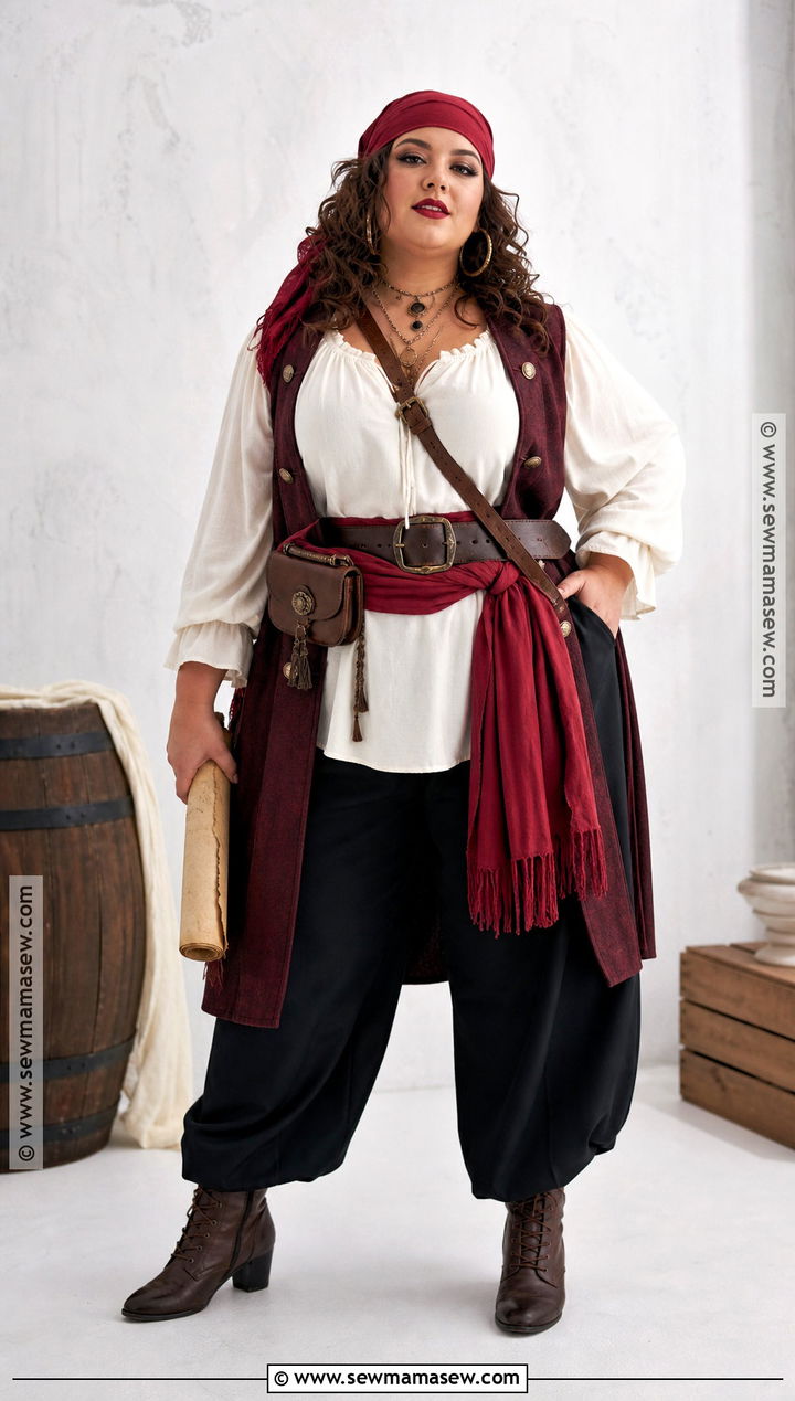Plus Size Pirate Costume - 30 Simple Pirate Costume Ideas for Women