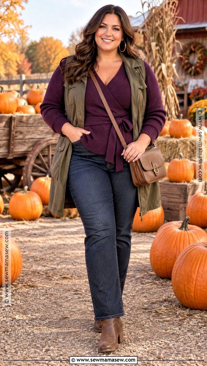Plus Size Pumpkin Patch Outfit - 20 Mom Pumpkin Patch Outfit Ideas