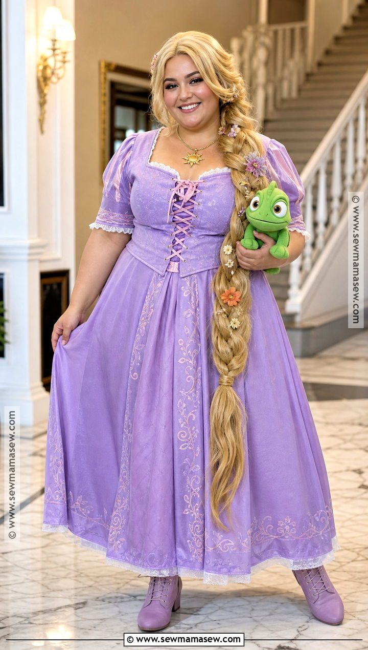 Plus Size Rapunzel Costume - 30 tangled rapunzel costume ideas