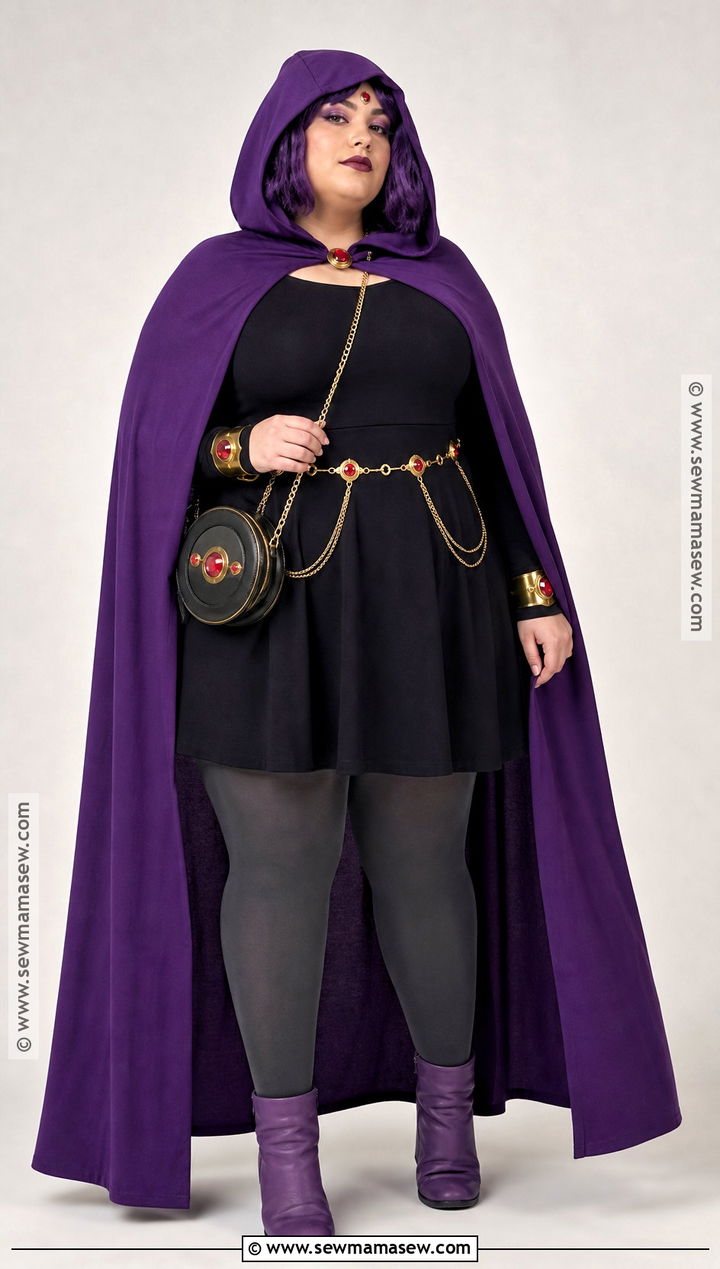 Plus Size Raven Halloween Outfit - 30 Raven Teen Titans Go Outfit Halloween Ideas