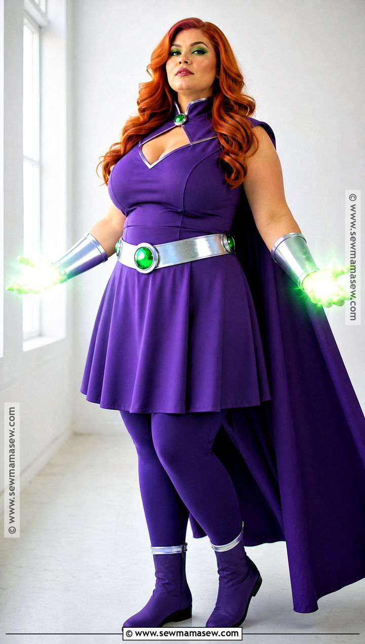 Plus Size Starfire Costume - 50 starfire costume ideas