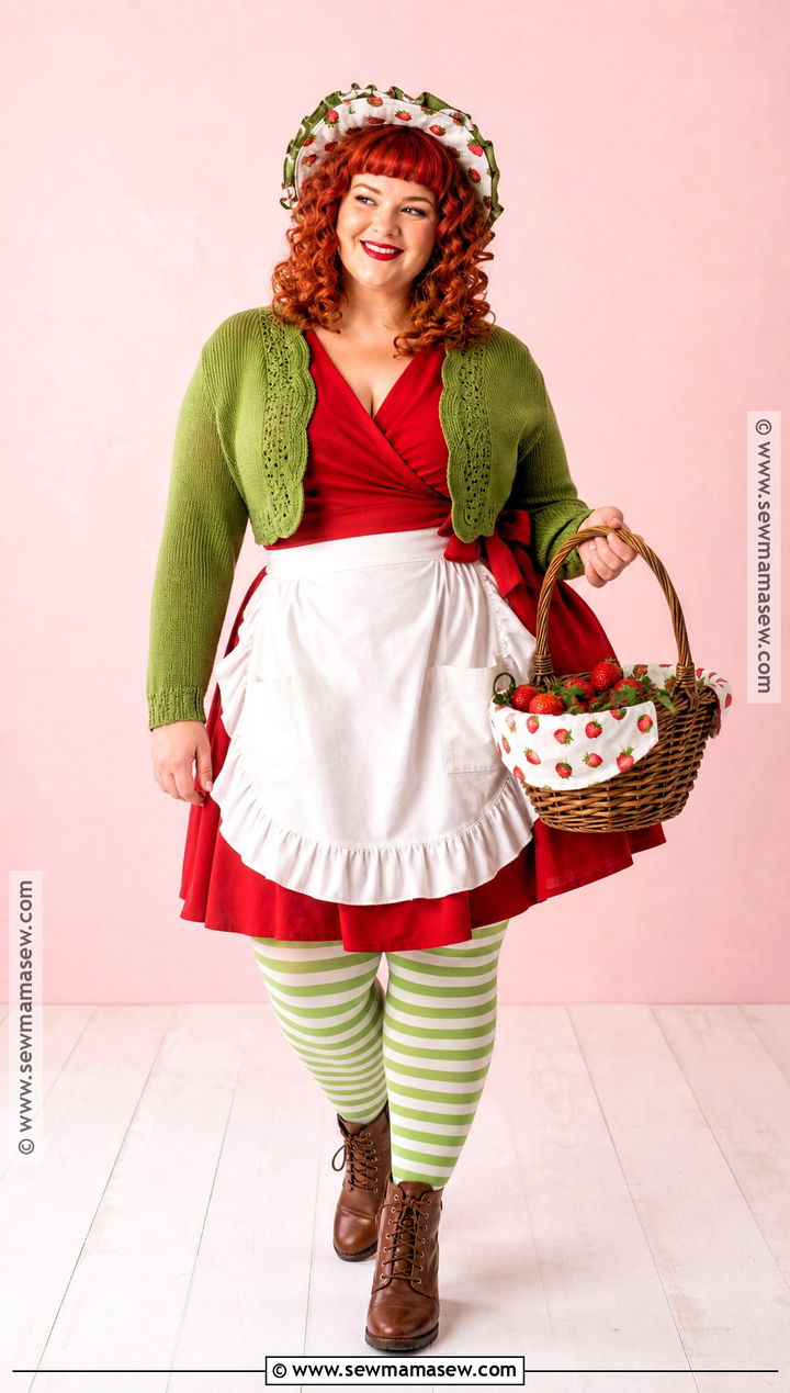 Plus Size Strawberry Shortcake Costume - 50 strawberry shortcake costume ideas