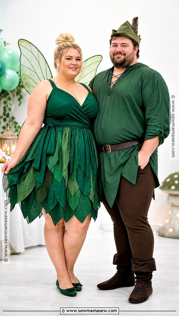 Plus Size Tinker Bell And Peter Pan Costume - 30 tinker bell and peter pan costume ideas