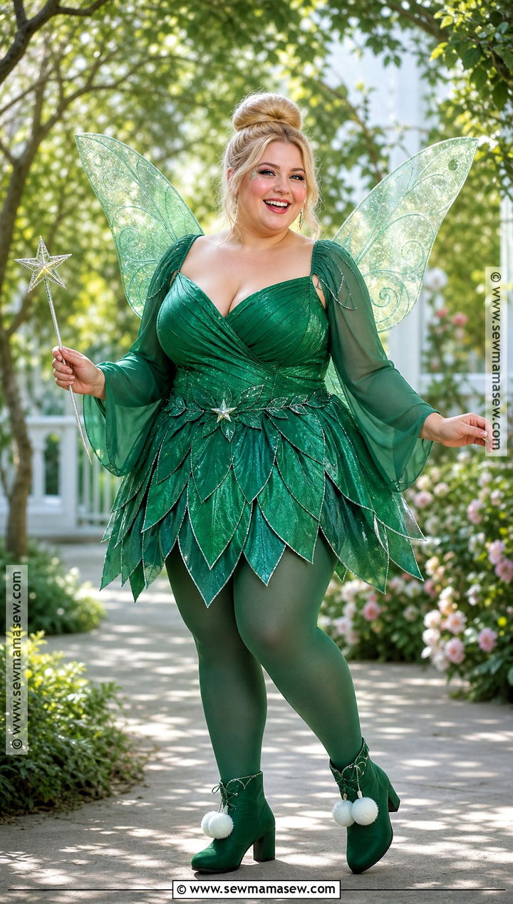 Plus Size Tinker Bell Costume - 40 peter pan costume ideas