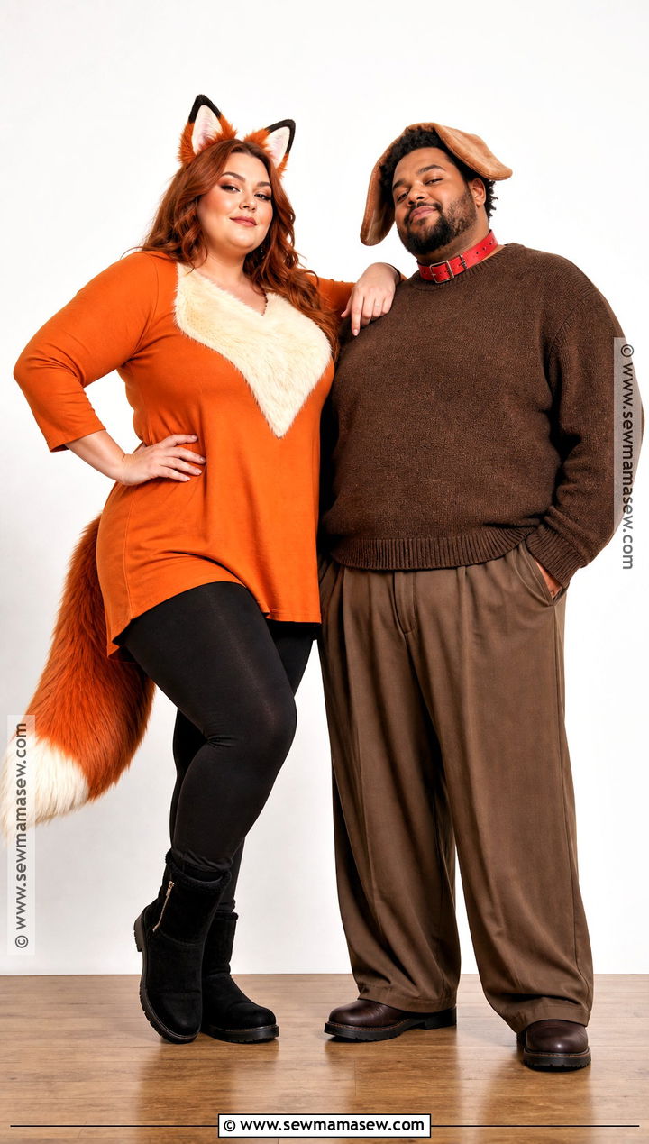 Plus Size Tod And Copper Costume - 30 fox and the hound costume ideas