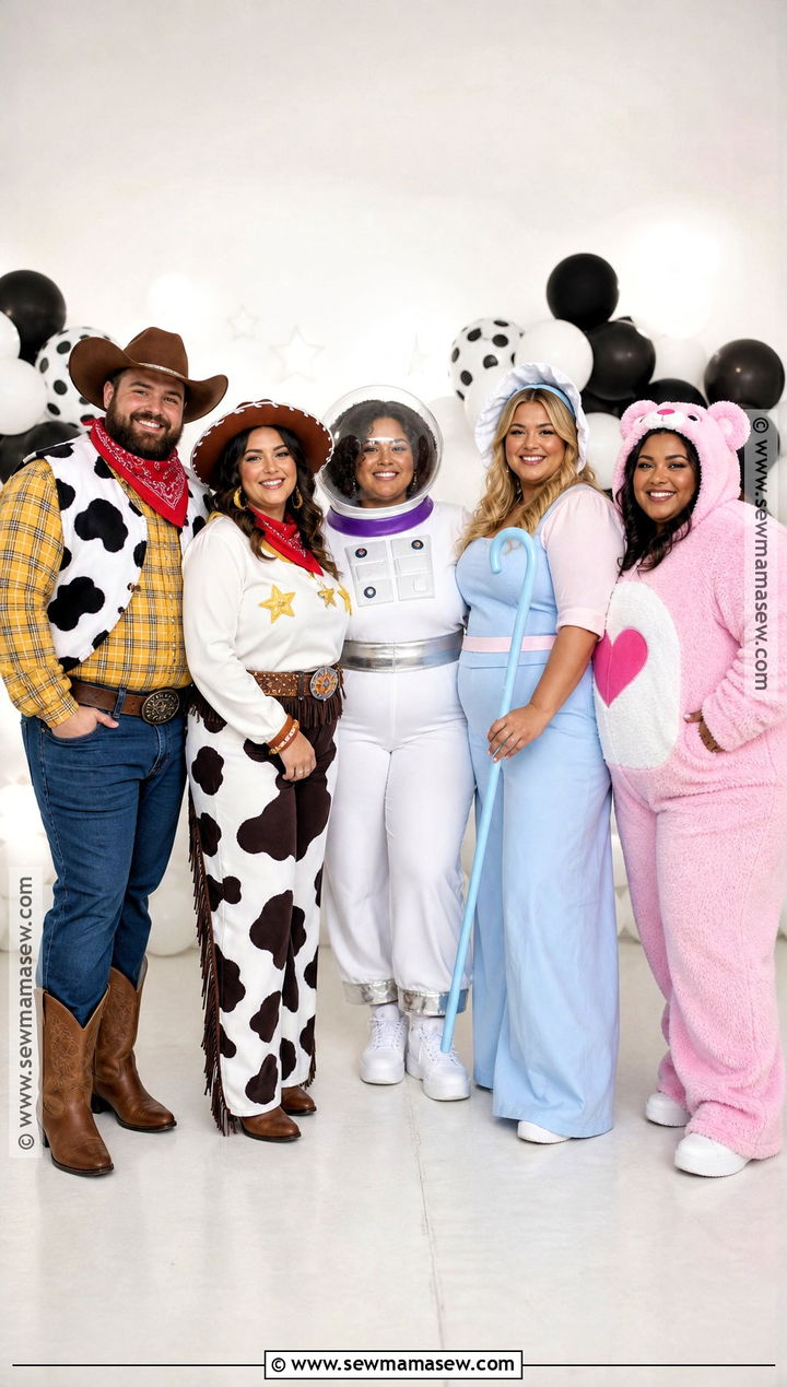 Plus Size Toy Story Group Costume - 35 toy story group costume ideas