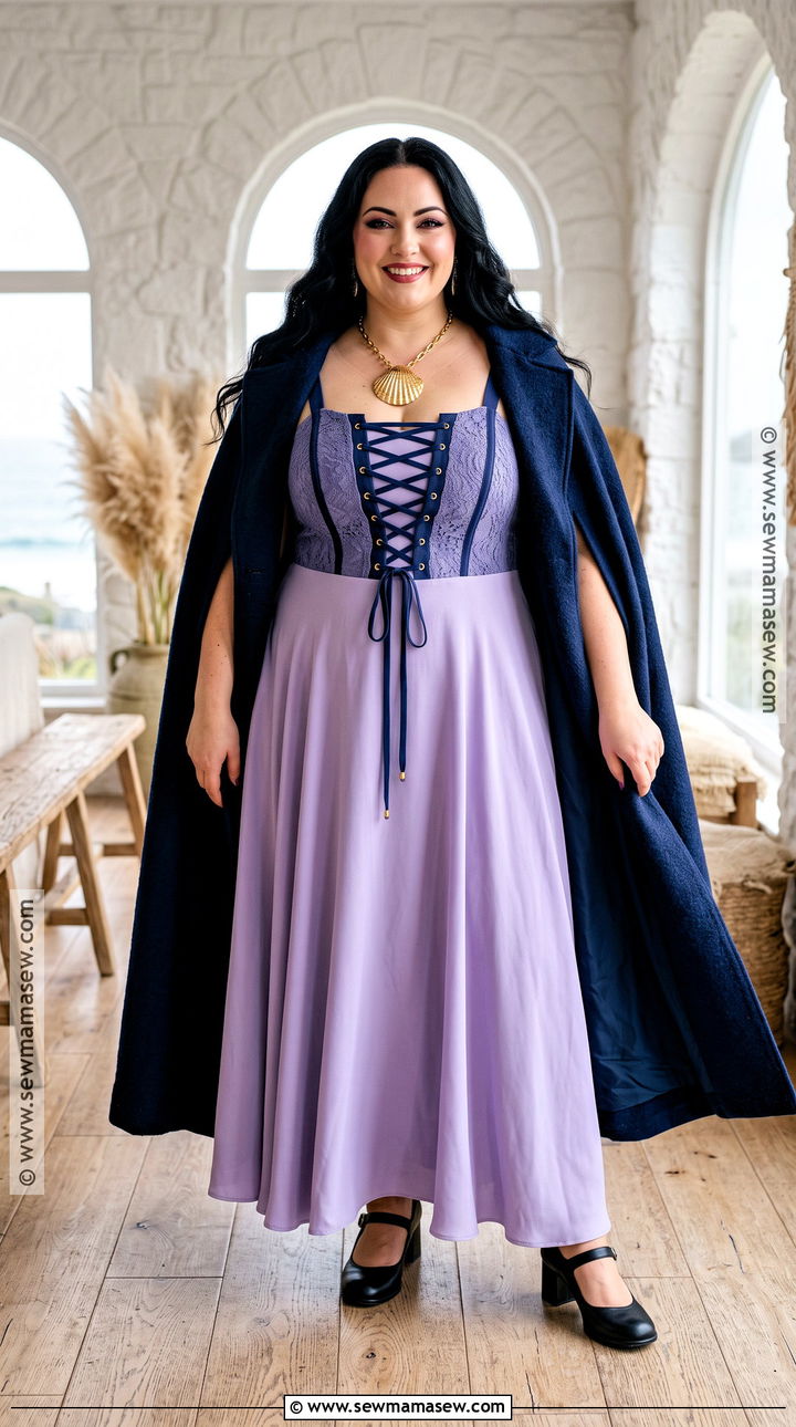 Plus Size Vanessa Costume With Corset Dress - 30 Vanessa Little Mermaid Costume Ideas