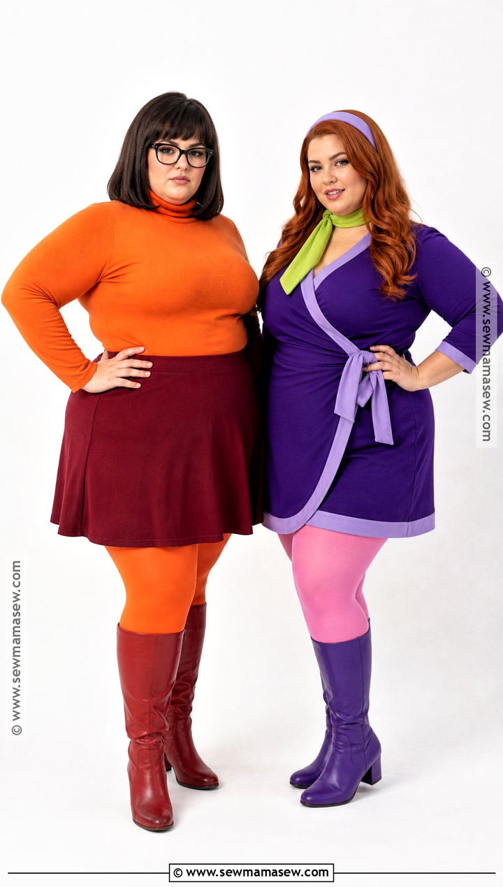 Plus Size Velma And Daphne Costume - 40 velma and daphne costume ideas