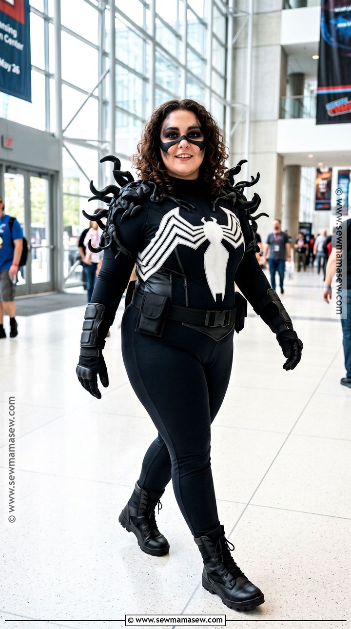 Plus Size Venom Cosplay - 30 venom cosplay ideas