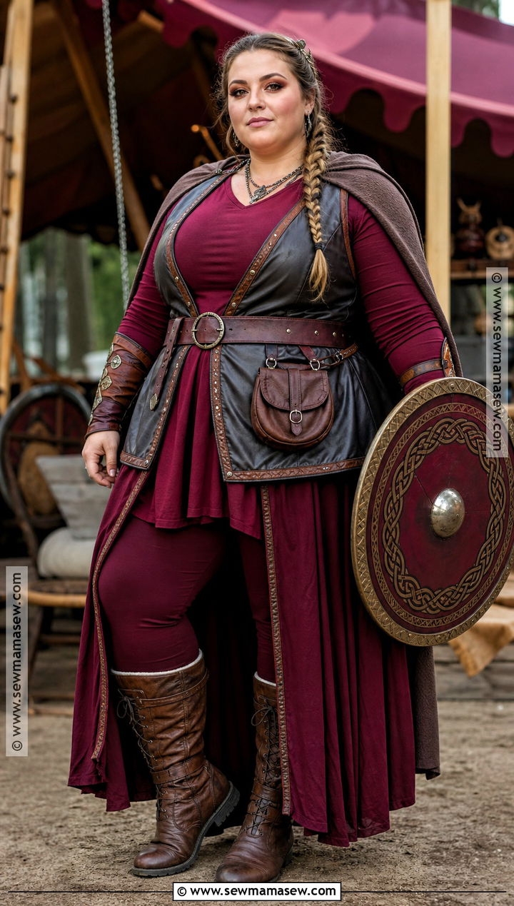 Plus Size Viking Warrior Woman Costume - 30 viking warrior woman costumes
