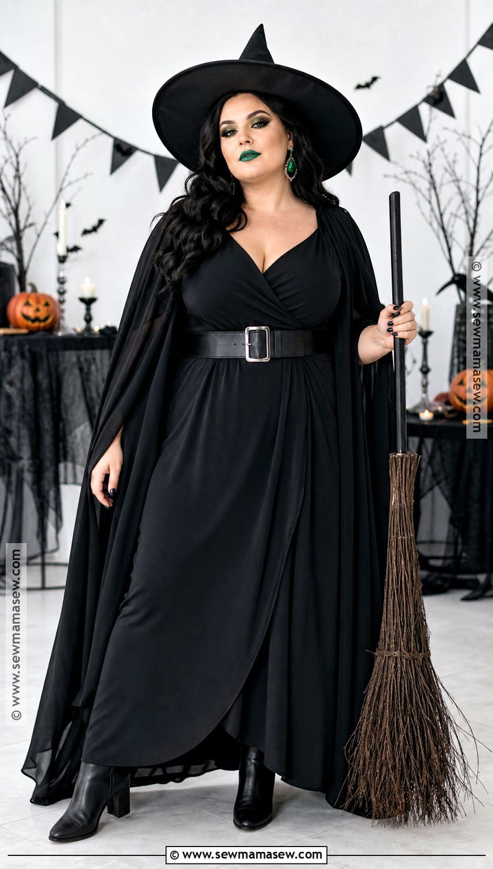 Plus Size Wicked Witch Costume - 30 bad witch wizard of oz costume ideas