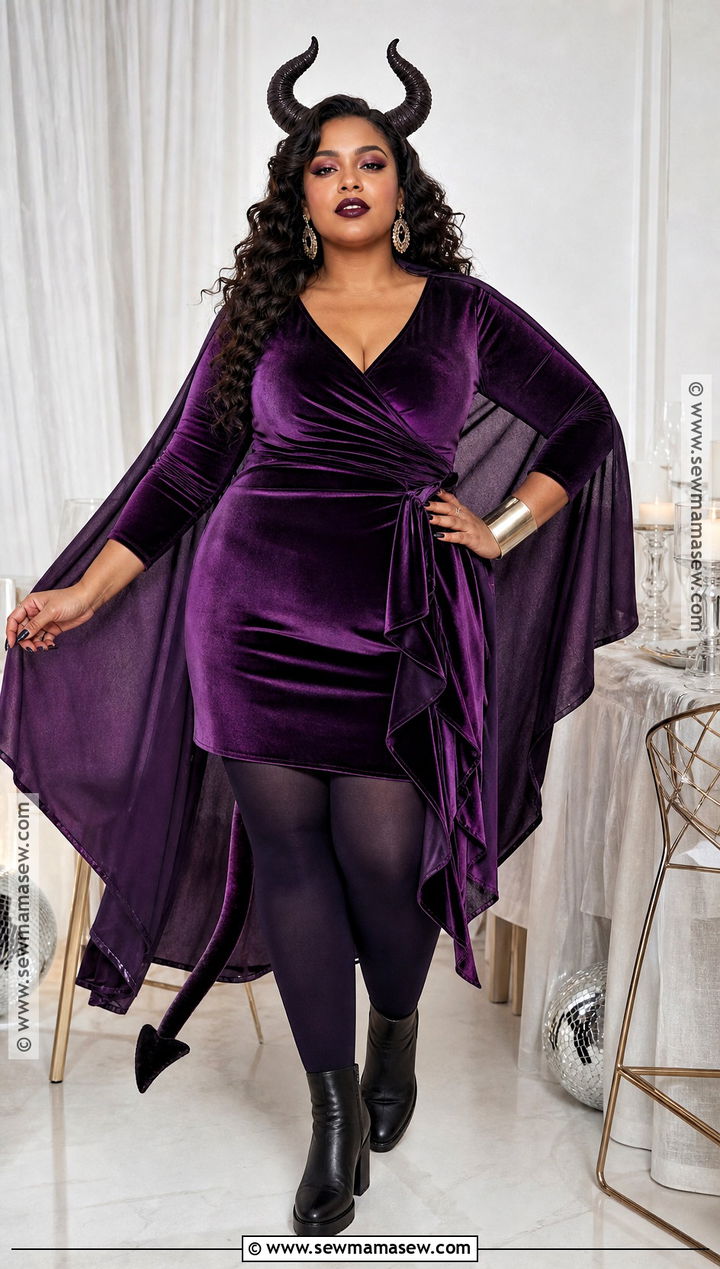 Plus Size Wrap Demon Dress Costume - 30 demon dress ideas