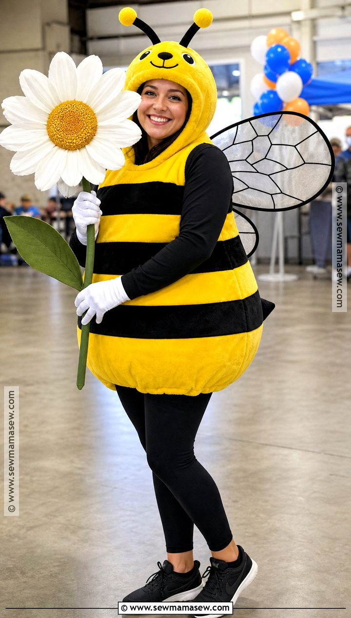 Plush Bumble Bee Mascot Costume - 30 Bumble Bee Costume Ideas for Women