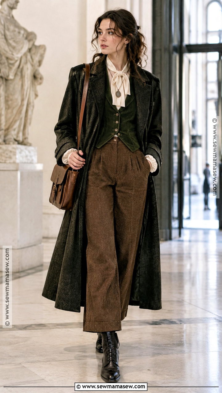 Poetcore Autumn Outfit - 20 autumn fashion aesthetic ideas