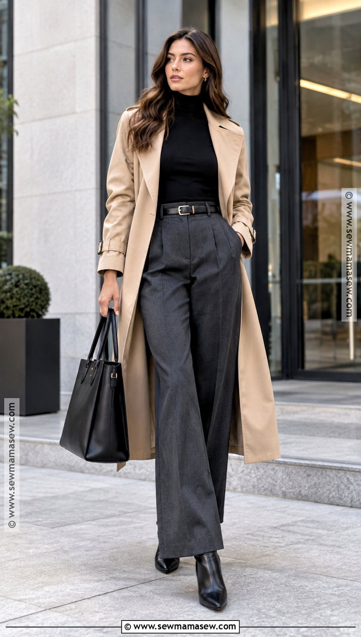 Pointed Toe Ankle Boots With Wide Leg Trousers - 15 boots fall 2026