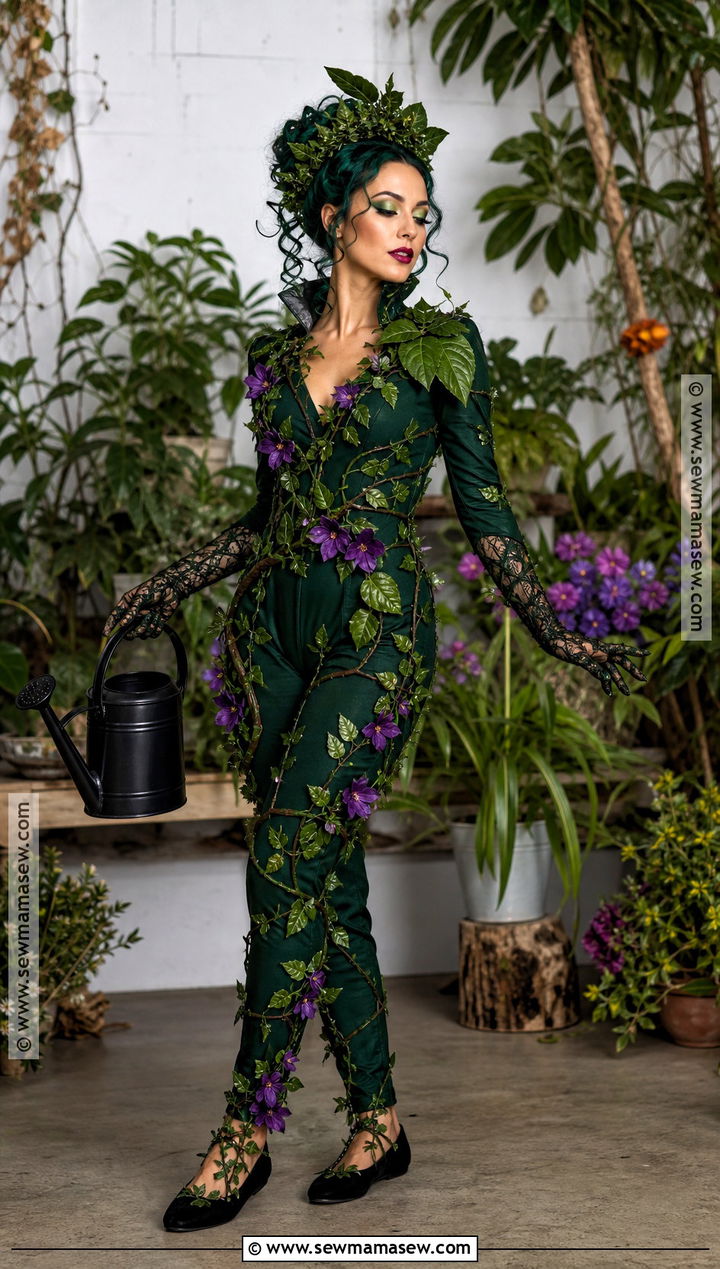 Poison Garden Costume With Green Vines - 35 killer costume ideas
