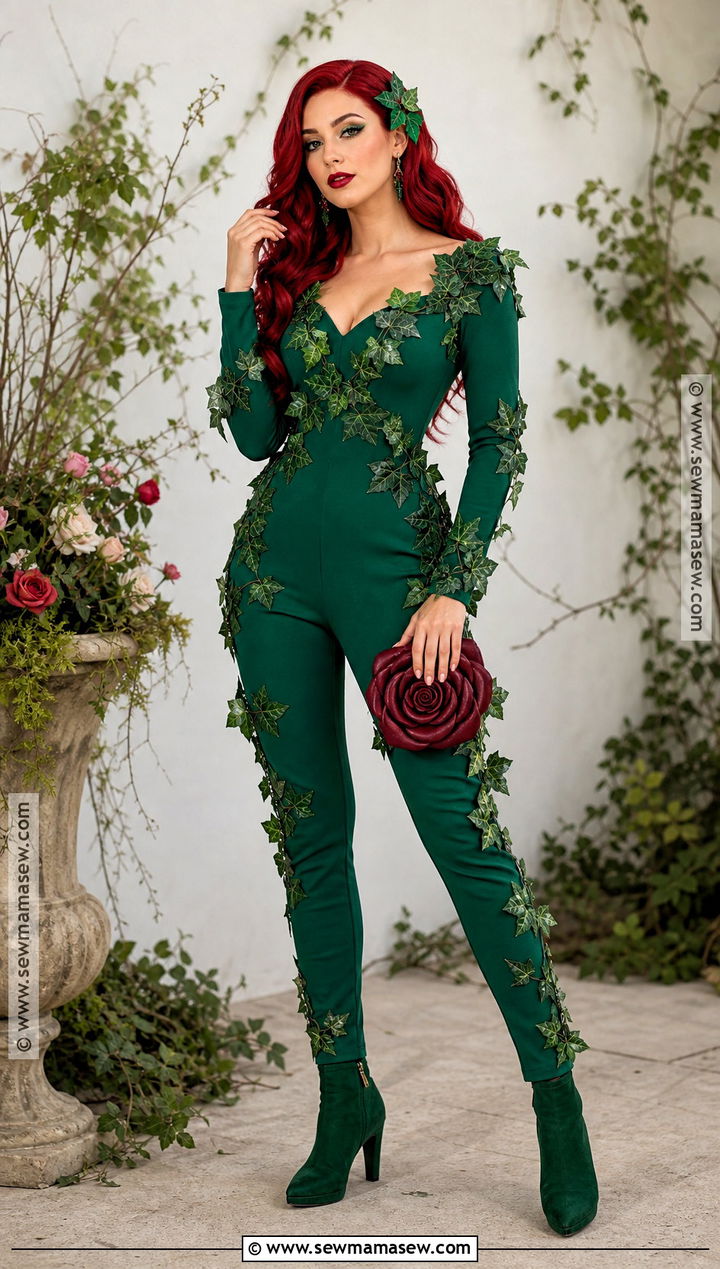 Poison Ivy Costume - 30 red head halloween costumes for women