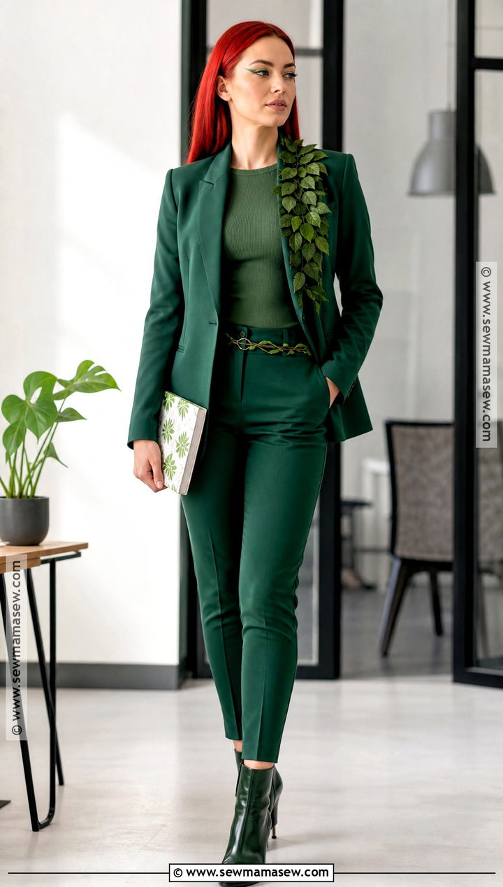 Poison Ivy Costume With Green Blazer - 50 poison ivy costume ideas