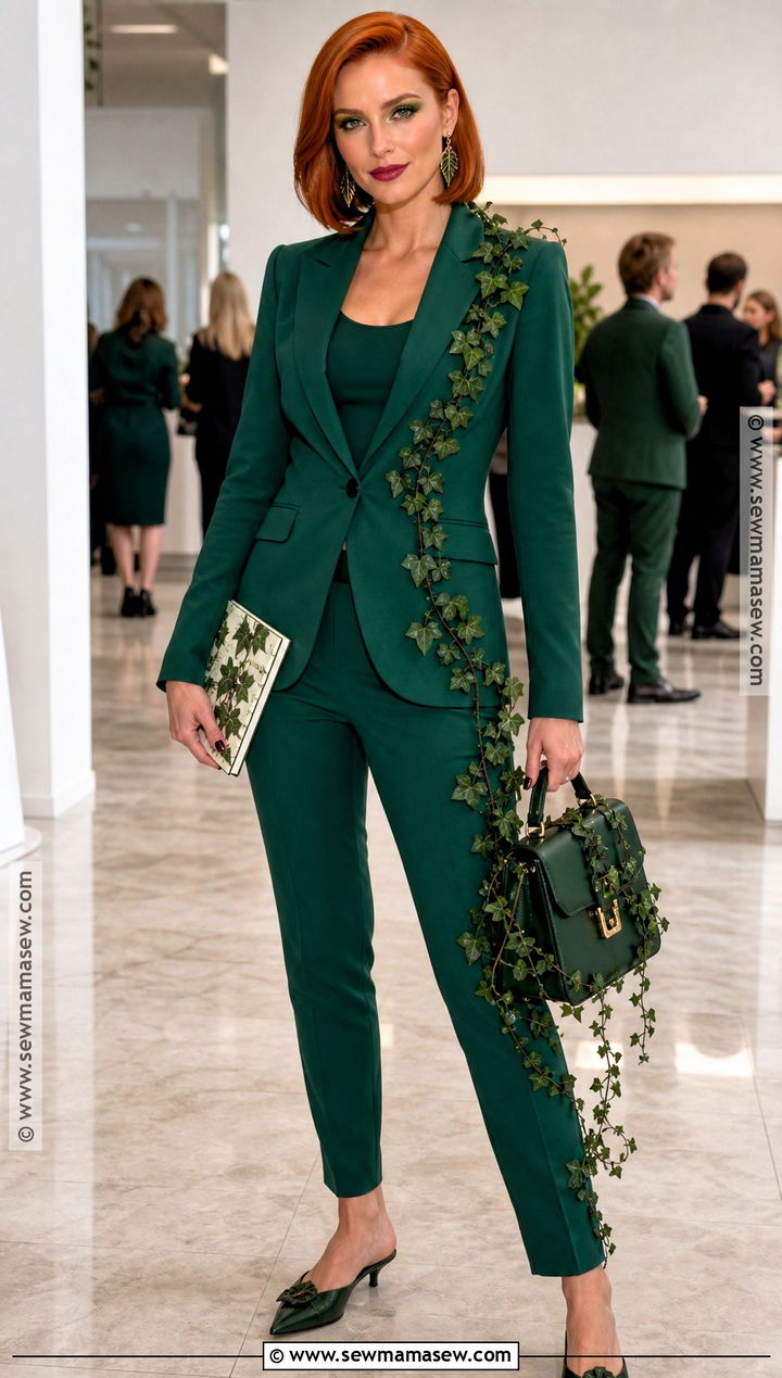 Poison Ivy Costume With Green Pantsuit - 30 ivy costume ideas
