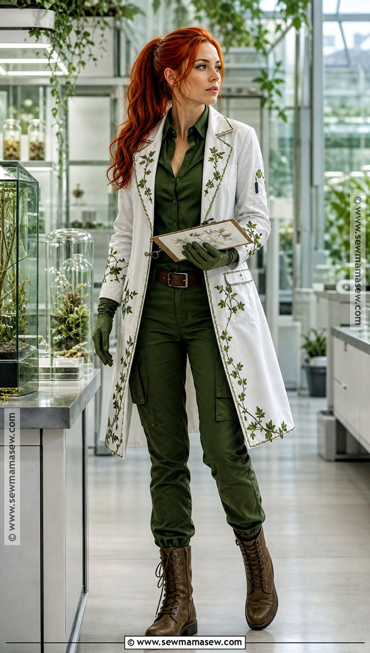 Poison Ivy Costume With Lab Coat - 50 poison ivy costume ideas