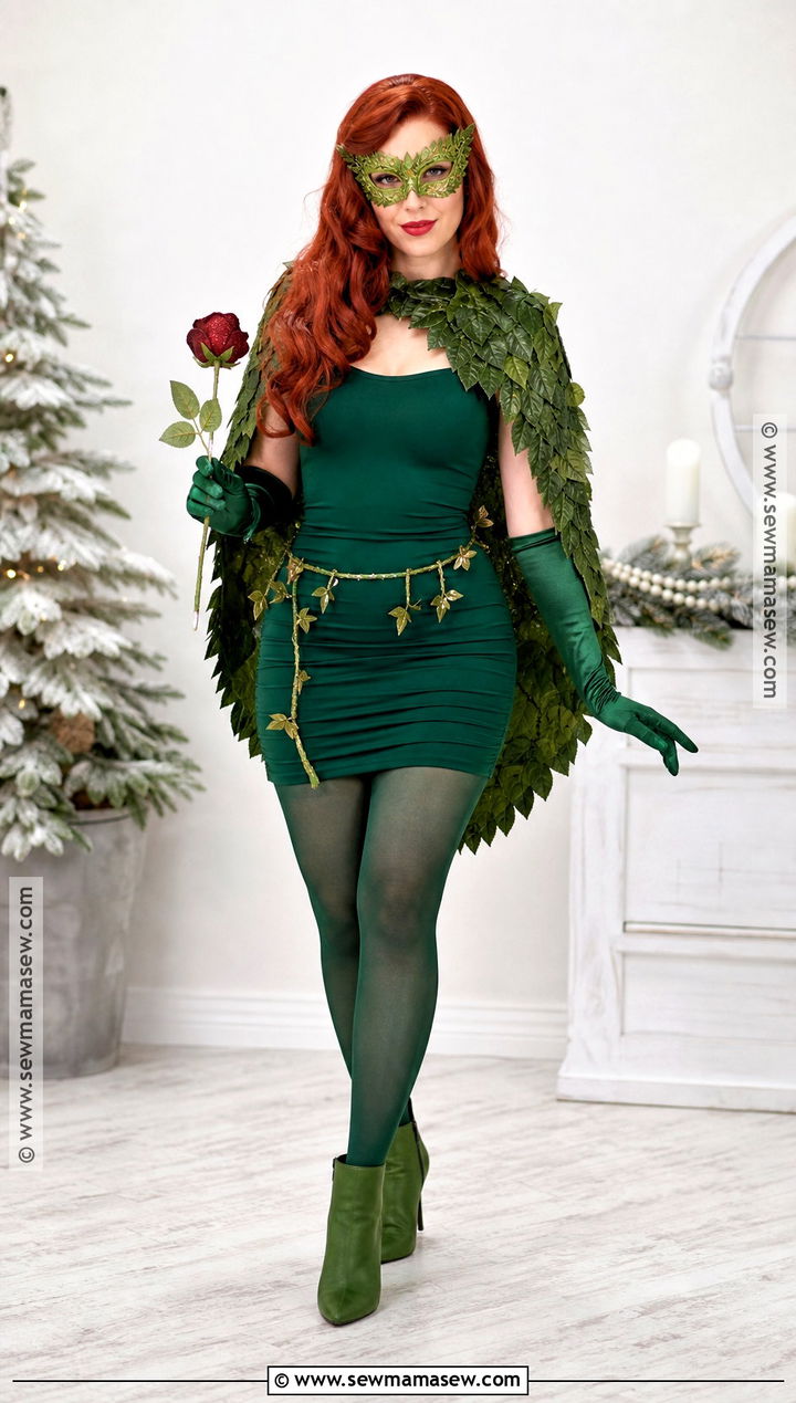 Poison Ivy Costume With Leaf Mask - 50 poison ivy costume ideas