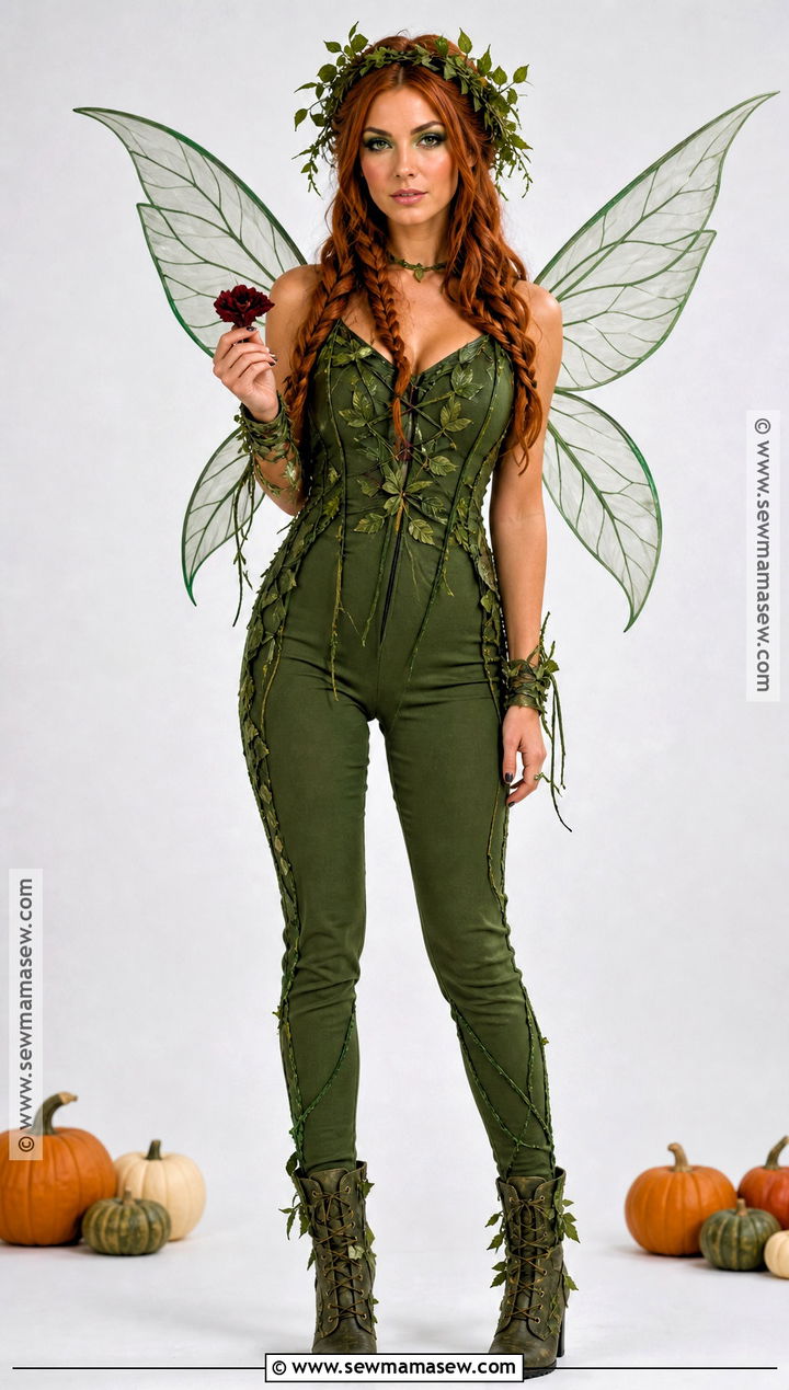 Poison Ivy Costume With Leaf Wings - 50 poison ivy costume ideas