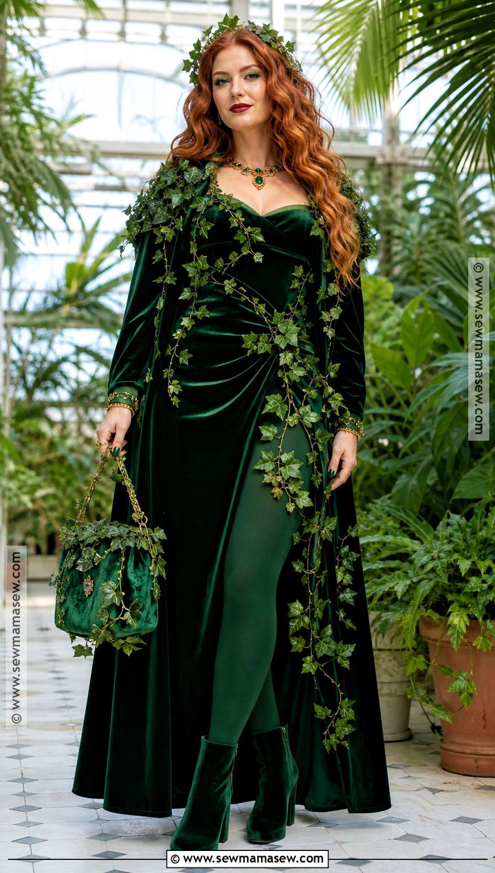 Poison Ivy Green Costume - 35 female halloween costume ideas