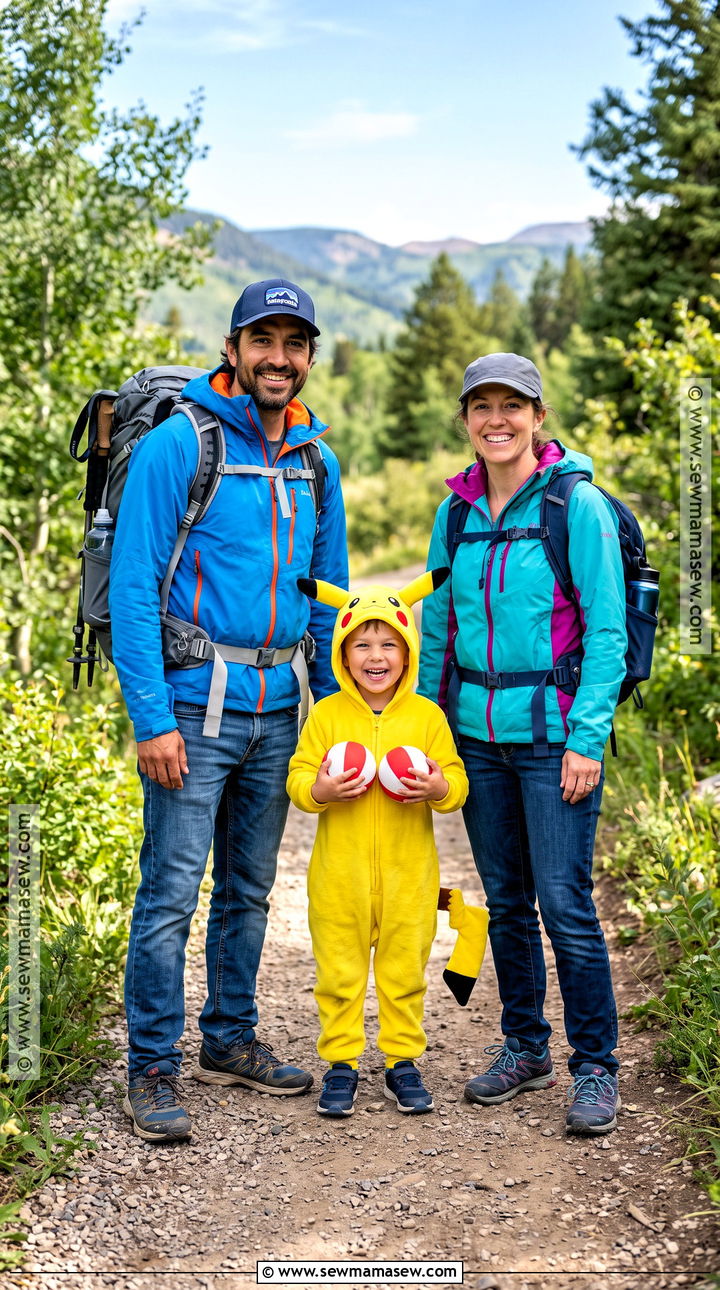 Pokemon Family Costume - 30 family costumes for 3