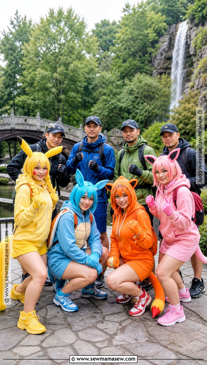Pokemon Trainer Group Costume - 35 big group costume ideas