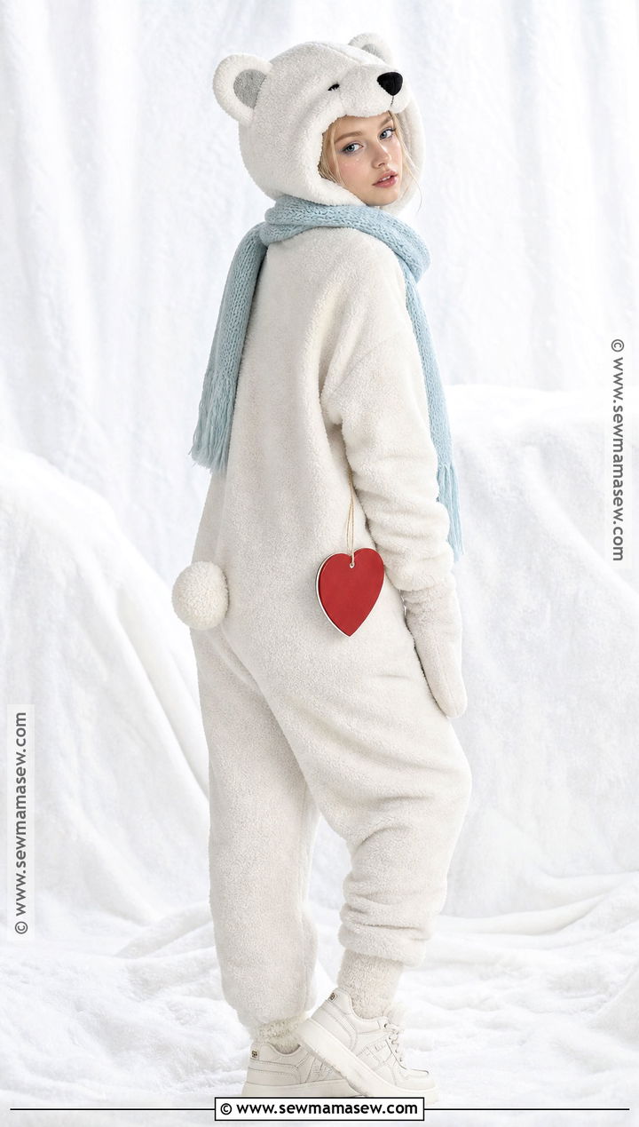 Polar Bear Beanie Baby Costume - 40 beanie baby costume ideas