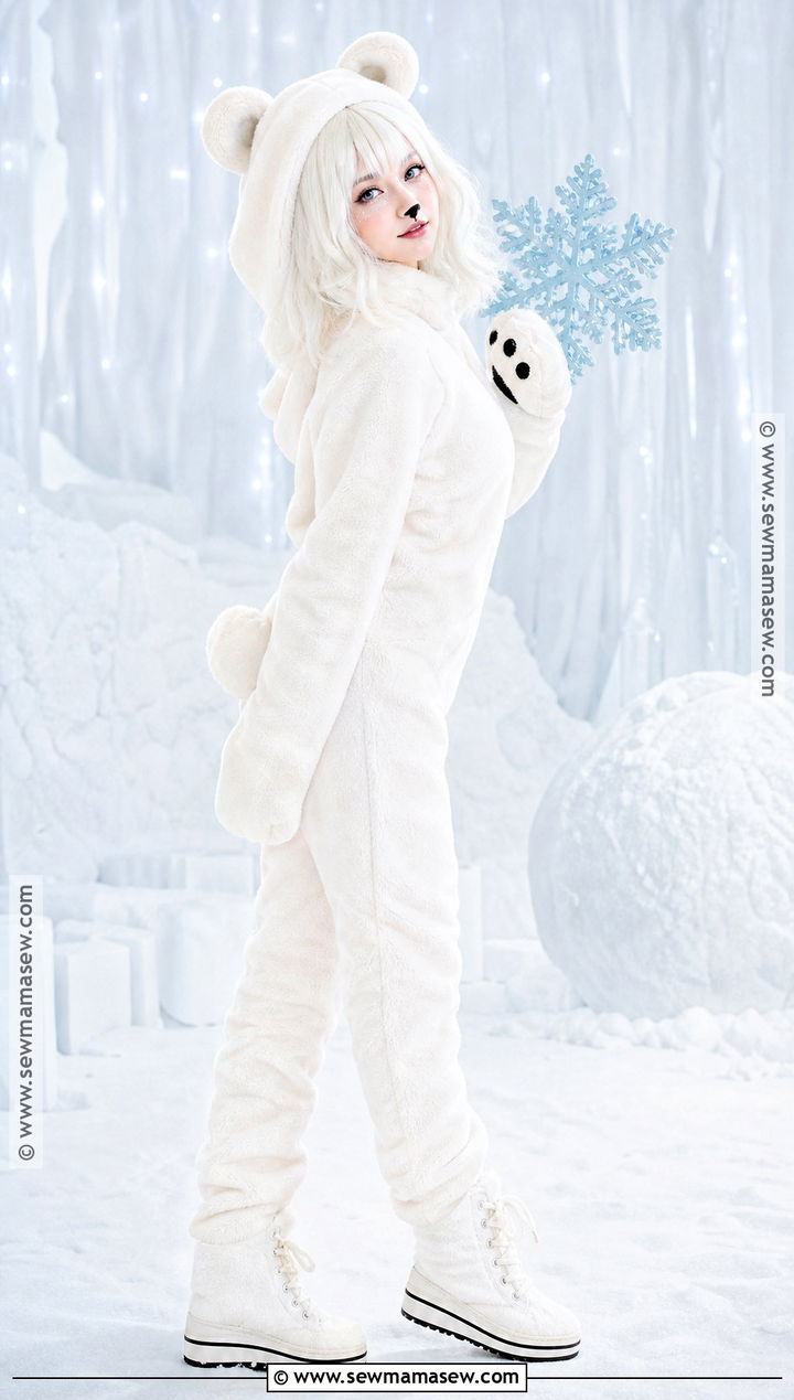 Polar Bear Halloween Costume - 40 animal halloween costumes