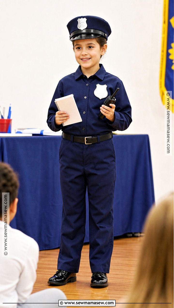 Police Officer Career Costume - 30 career costumes
