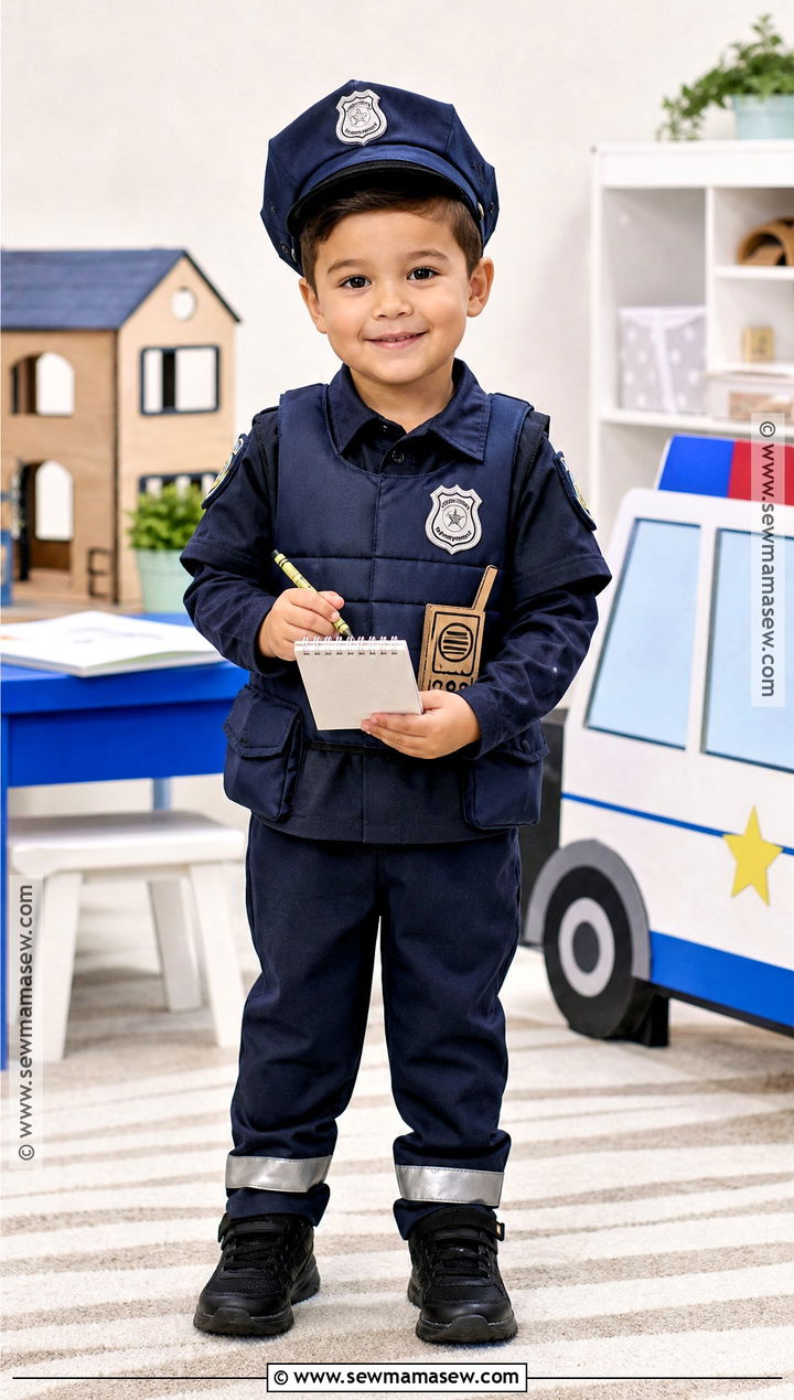 Police Officer Toddler Boy Halloween Costume - 30 toddler boy halloween costume ideas