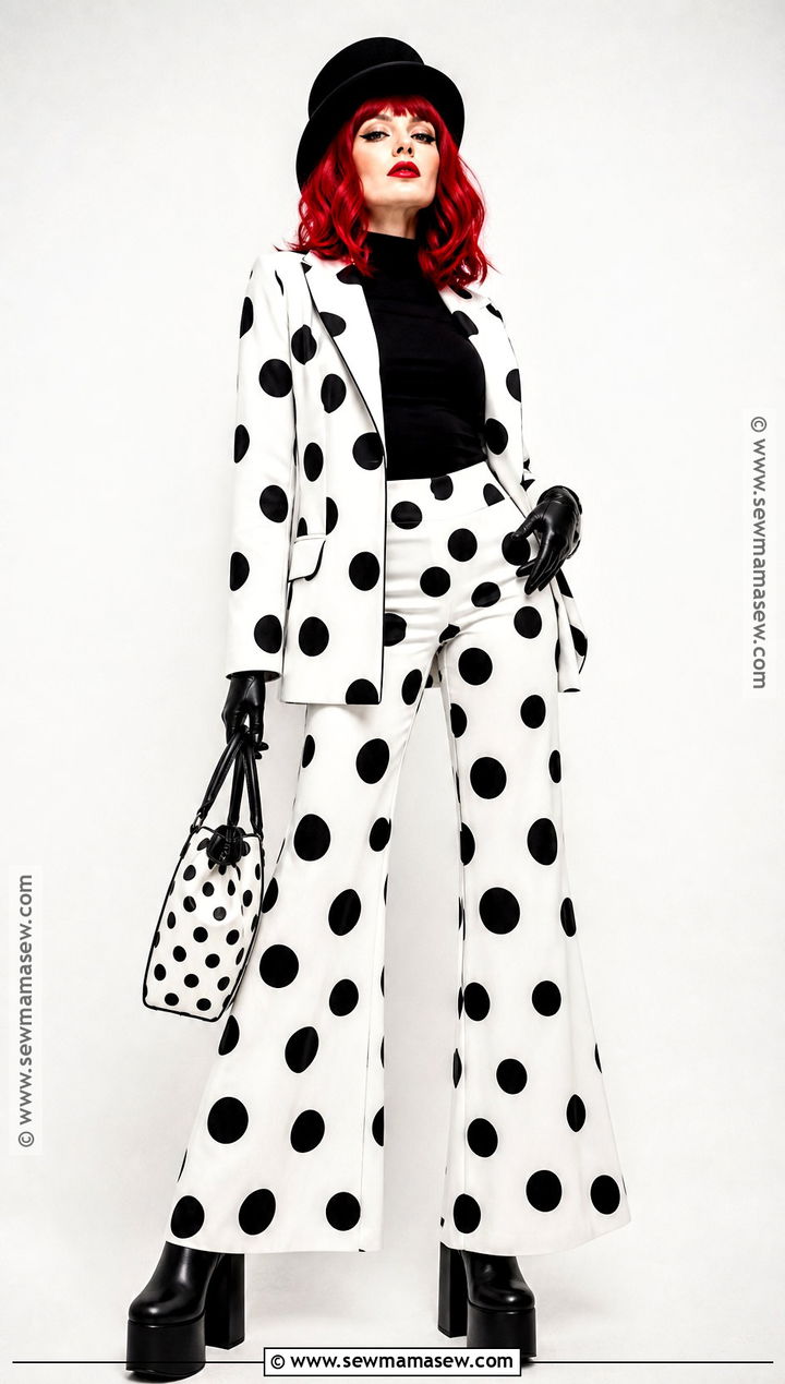 Polka Dot Suit Shania Twain Costume - 30 shania twain costume ideas