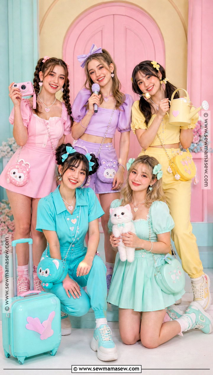 Polly Pocket Friends Group Costume - 30 polly pocket costume ideas